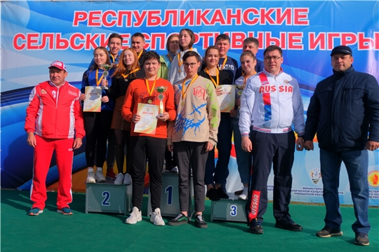 Красночетайские спортсмены завоевали 8 медалей на сельских играх