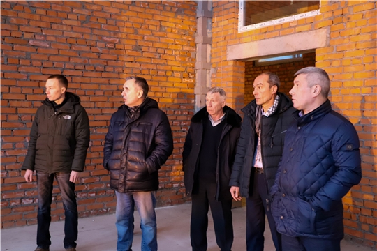 Министр культуры Константин Яковлев проинспектировал ход ремонтных работ здания Дома Дружбы народов Чувашии