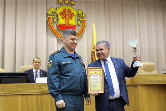 Минприроды Чувашии на первом месте среди органов исполнительной власти республики по итогам деятельности в области ГО и ЧС