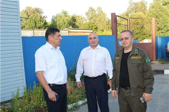 Рабочая поездка Александра Воробьева в Комсомольский, Канашский и Ибресинский районы