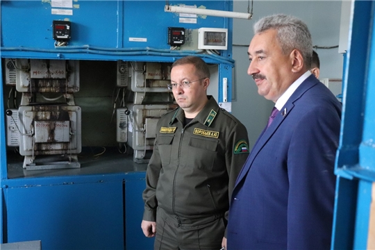 Руководитель Минприроды Чувашии Александр Воробьев провел рабочую встречу с Депутатом Государственной Думы Федерального Собрания РФ Леонидом Черкесовым