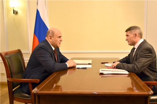 Михаил Мишустин и Олег Николаев обсудили социально-экономическое развитие Чувашии