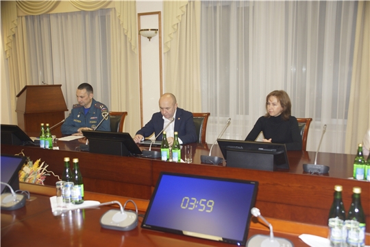 Министерство сельского хозяйства Чувашской Республики принимает участие в штабной тренировке по гражданской обороне