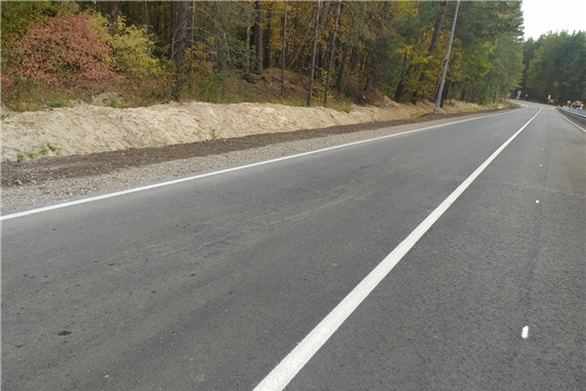 В Алатырском районе после капитального ремонта введен в эксплуатацию участок а.д. «Шемурша-Сойгино-Алтышево» — а.д. «Аниш» 