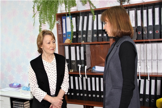 Руководитель Минтруда Чувашии Алена Елизарова провела проверку соблюдения ограничительного режима в подведомственных организациях