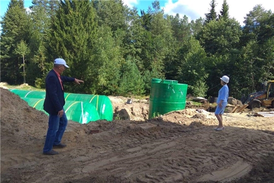 Заместитель министра труда Алина Кузнецова проинспектировала ход строительных работ в оздоровительном центре «Вега»