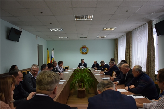 С руководителями управляющих компаний Московского района г. Чебоксары обсудили вопросы зимнего содержания территорий