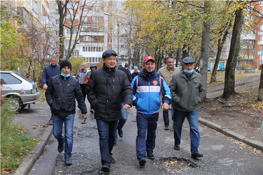 В юго-западной части г. Чебоксары состоялся обход территории
