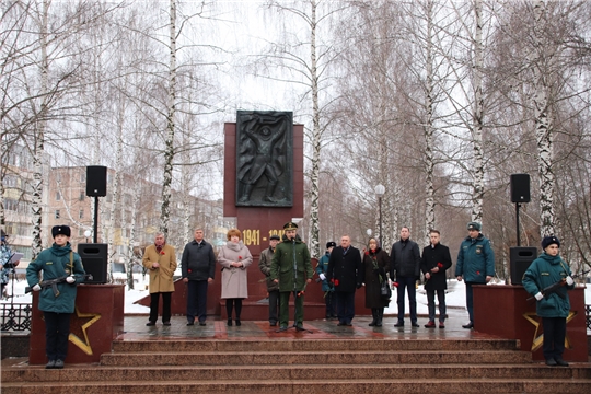 75-летие Победы в Великой Отечественной войне: в Новочебоксарске состоялся митинг, посвященный Победе Советских войск над немецко-фашистскими войсками в Сталинградской битве