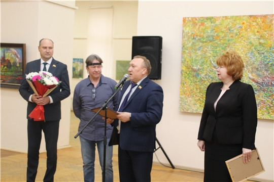  в Художественном музее состоялось открытие выставки работ члена Союза художников России, живописца Владимира Ларева