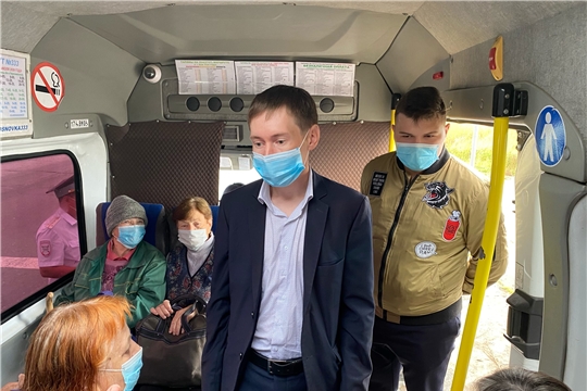 В городе проверили общественный транспорт на соблюдение санитарно-эпидемиологических мер
