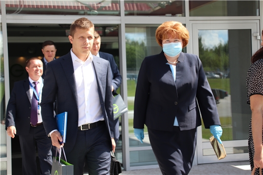 С рабочим визитом в Новочебоксарске побывал директор Департамента планирования территориального развития Минэкономразвития России Виктор Смирнов