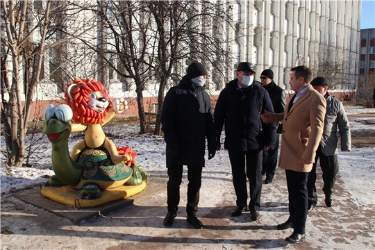 В Новочебоксарске торжественно открыли общественные пространства  благоустроенные по программе «Формирование современной городской среды»