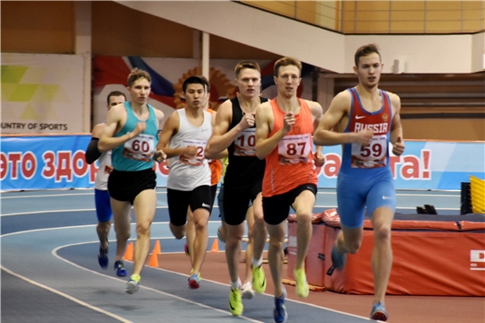 В Новочебоксарске прошли чемпионат и первенство Поволжья по легкой атлетике в помещении