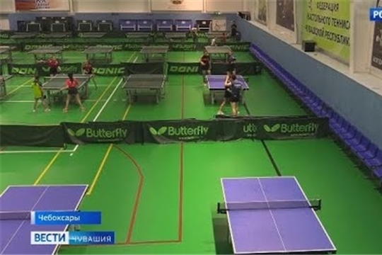 В Чебоксарах разыграли медали первенства Чувашской Республики по настольному теннису