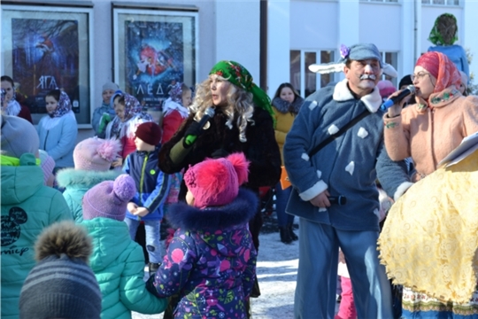 В городе Ядрин прошла широкая Масленица