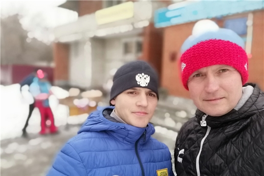 Команда Цивильского района приняла участие в открытом чемпионате г. Чебоксары "Новогодняя гонка сильнейших"