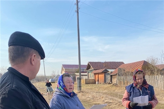 Волонтеры Цивильского района побывали в Игорварском поселении