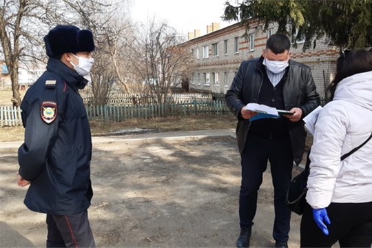 В районе продолжаются ежедневные рейды мобильных групп