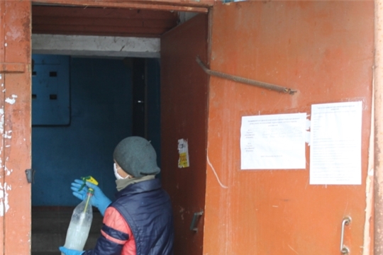 Дезинфекция мест общего пользования в Опытном сельском поселении