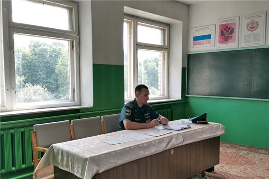 Врио начальника Главного управления МЧС России по Чувашии встретился с коллективом 40 пожарно-спасательной части г. Цивильска
