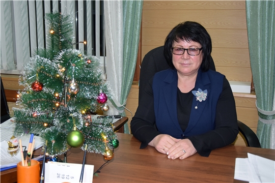 Поздравление главы администрации Алатырского района Н.И. Шпилевой с Новым годом и Рождеством Христовым