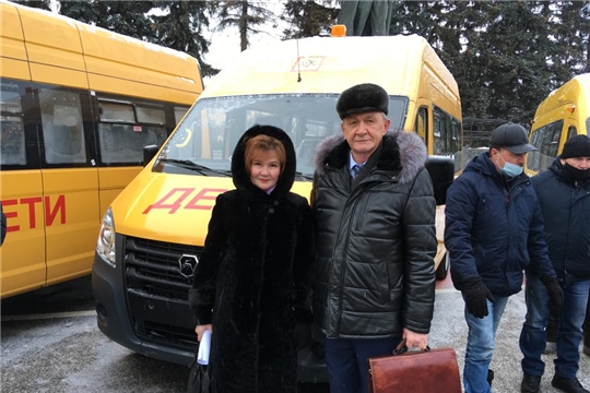 В Аликовском районе продолжается обновление парка школьных автобусов общеобразовательных организаций