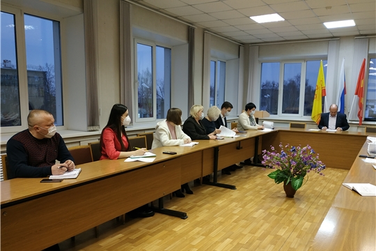 Еженедельное планёрное совещание в администрации города Алатыря