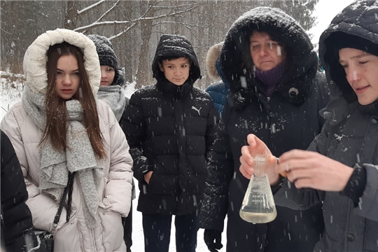 Волонтеры столичной школы № 17 побывали в экологической экспедиции в Заволжье