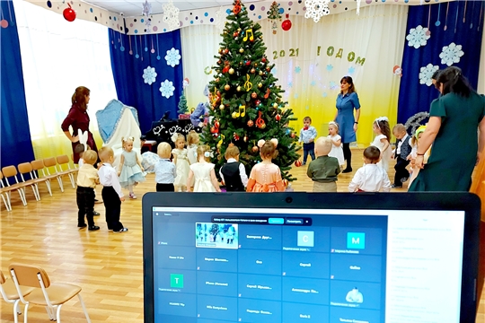 В дошкольных учреждениях столицы организованы онлайн трансляции новогодних утренников для родителей воспитанников