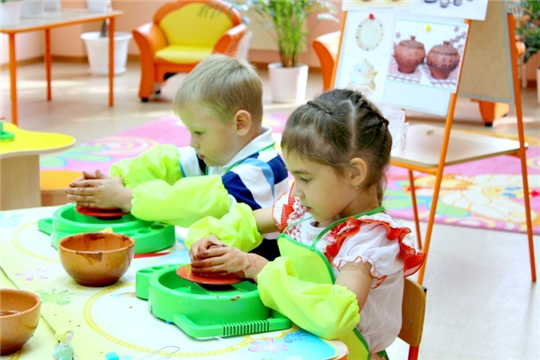 В детских садах города Чебоксары проходят отчетные мероприятия по дополнительным образовательным услугам