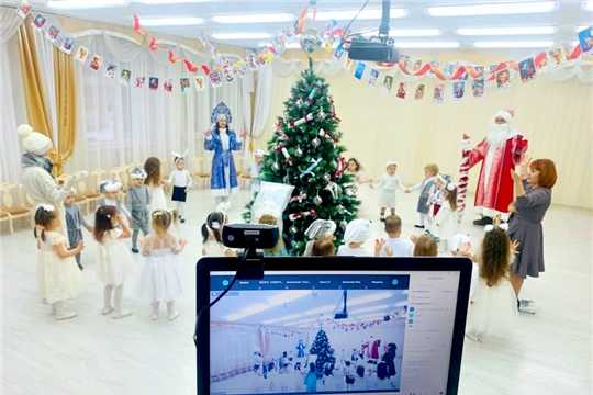 В детских садах города Чебоксары завершились новогодние утренники