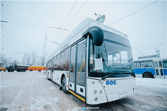 В Чебоксарах состоялась приемка новых троллейбусов «Горожанин»