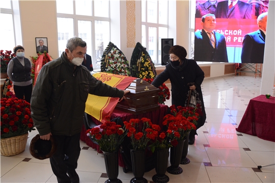 Гражданская панихида, посвященная кончине В.С. Шурчанова