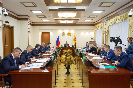 Еженедельное совещание в Доме Правительства