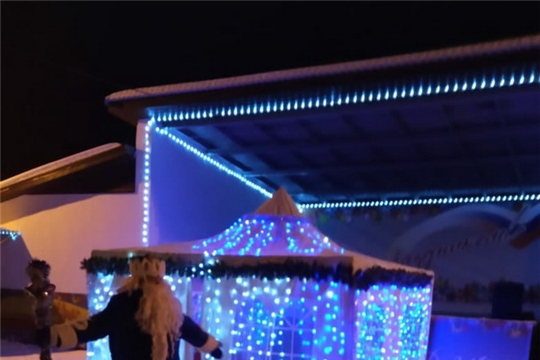 В парке культуры и отдыха города Шумерля открылась Резиденция Деда Мороза