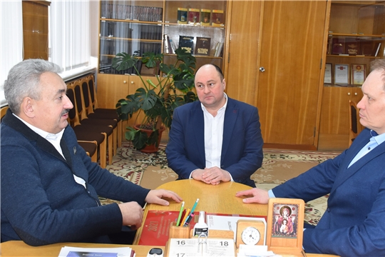 Руководство Шумерли и депутат Госдумы Леонид Черкесов подвели итоги года и наметили планы на будущее