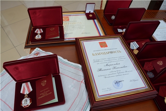 Состоялась церемония вручения государственных наград Российской Федерации и Чувашской Республики