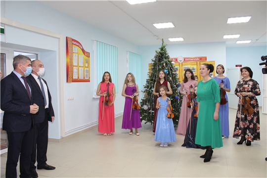 26 декабря 2020 года Глава  Чувашской Республики О.А. Николаев совершил рабочую поездку в Канашский район