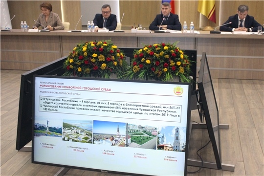 Рассмотрены итоги реализации приоритетного проекта «Формирование комфортной городской среды»