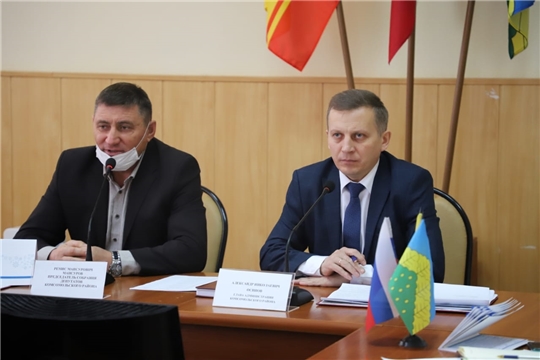 Очередное заседание Собрания депутатов Комсомольского района Чувашской Республики седьмого созыва