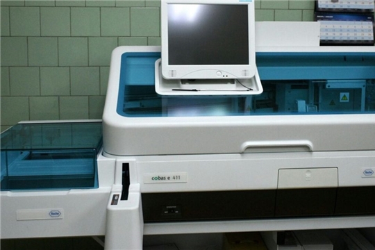 В лаборатории кардиодиспансера в Чебоксарах привезли новое оборудование