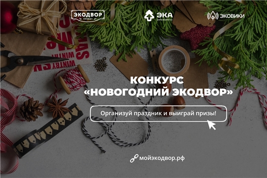 Россиян приглашают провести «Новогодний Экодвор» и выиграть призы
