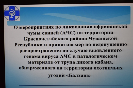 Заседание Правительственной чрезвычайной противоэпизоотической комиссии