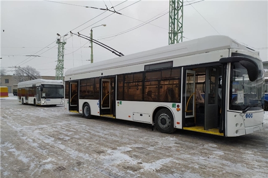 В Чебоксарах состоялась  приемка новых троллейбусов «Горожанин»
