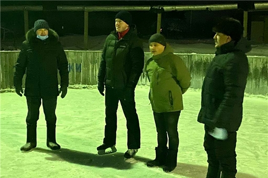 В селе Чутеево состоялось открытие хоккейного сезона