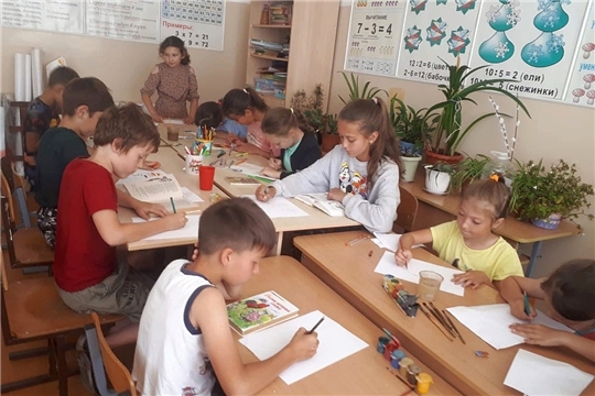 В пришкольном лагере «Алые паруса» прошёл библиотечный день