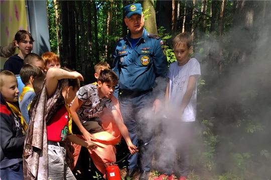 Пожарная безопасность детей в летние каникулы