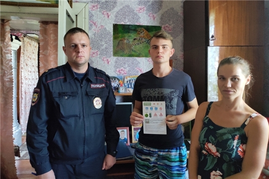 Межведомственный рейд в рамках акции «Безопасность детства» на территории Алатырского района.