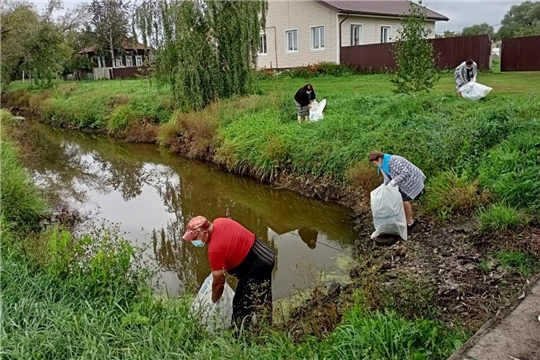 Всероссийская акция «Вода России» в Алатырском районе продолжается